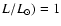 $L/L_{\odot })=1$