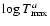 $\log T_{\mathrm{max}}^{a}$