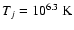 $T_{j}=10^{6.3}~{\rm K}$