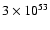 $3\times10^{53}$