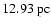 $12.93~{\rm pc}$