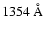 $1354~{\rm\AA}$