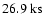 $26.9~{\rm ks}$