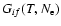 $G_{if}(T,N_{{\rm e}})$
