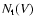 $N_{\rm t}(V)$