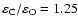 $\ensuremath{\varepsilon_{{\rm C}}/\varepsilon_{{\rm O}}} =1.25$