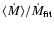 $\ensuremath{\langle\dot{M}\rangle} /\dot{M}_{{\rm fit}}$