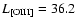 $L_{[{\rm OIII}]}=36.2$