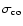 $\sigma_{{\rm co}}$