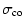 $\displaystyle %
\sigma_{{\rm co}}$