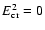 $E^2_{{\rm cr}}=0$