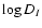 $\log D_I$