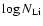 $\log N_{{\rm Li}}$