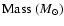 ${\rm Mass}~(M_{\odot})$