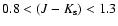 $0.8<(J-K_{\rm s})<1.3$