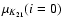 $\mu _{K_{21}} (i=0)$