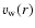 $v_{\rm w}(r)$