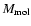 $M_{\rm mol}$