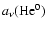$a_{\nu}({\rm He^{0}})$