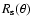 $R_{\rm s}(\theta)$