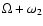 $\Omega+\omega_2$