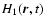 $H_1(\vec{r},t)$