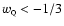 $w_{\rm\scriptscriptstyle Q}< - 1 / 3$