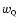 $w_{\rm\scriptscriptstyle Q}$