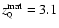$z^{\rm mat}_{\rm\scriptscriptstyle Q}= 3.1$