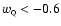 $w_{\rm\scriptscriptstyle Q}< -0.6$