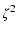 $\displaystyle \zeta^2$