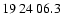 $19\>24\>06.3$