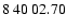 $8\>40\>02.70$