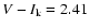 $V-I_{\rm k} = 2.41$