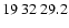 $19\>32\>29.2$