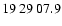 $19\>29\>07.9$