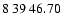 $8\>39\>46.70$