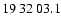 $19\>32\>03.1$
