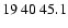 $19\>40\>45.1$