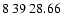 $8\>39\>28.66$