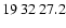 $19\>32\>27.2$