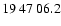 $19\>47\>06.2$