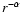 $ r^{-\alpha}$