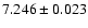 $7.246\pm{0.023}$