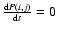 $\frac{{\rm d} P(i,j)}{{\rm d}t}=0$