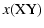 $\displaystyle x({\rm XY})$
