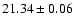 $21.34\pm0.06$