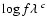 $\log f\lambda ~ ^c$