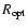 $R_{\rm opt}$
