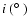 $i ~ {({\hbox{$^\circ$ }})}$